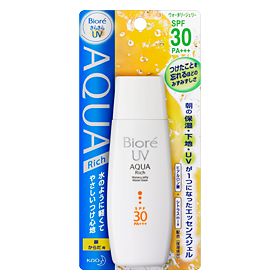 Kao Japan Biore UV Aqua Rich Watery Jelly Gel Face Body Sunblock 