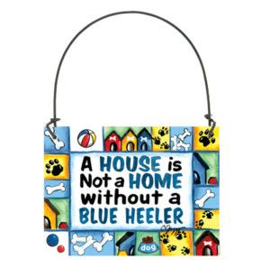 Blue Heeler Dog Sign Door Hanger All Breeds Available