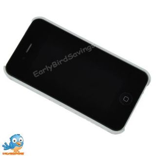 White Birds Nest Hard Protector Case for iPhone 4 4G 4S