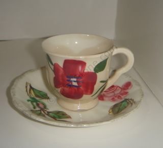 blue ridge southern potteries demi cup and saucer