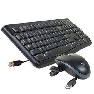 Logitech MK120 Desktop USB Keyboard Optical Mouse Kit