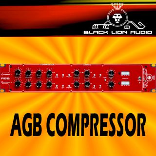 Black Lion Audio AGB Compressor Limiter 2 Channel Diode Neve 33609 Bla 