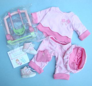 American Girl Bitty Baby Playful Hearts Set 2005 Retired Complete 