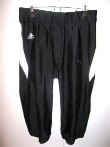 Mens Adidas ClimaLite Varsity Football Pants Black New XL