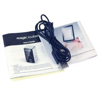   Magic Cube Laser Projection Virtual Keyboard Bluetooth USB
