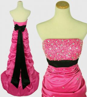 BLONDIE NITES $200 Fuchsia Prom Evening Formal Gown NWT (Size 5, 7, 13 
