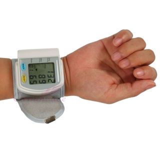 New WB 811 Wrist Blood Pressure Monitor Electronic LCD Screen 60 