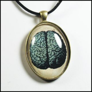 BRAIN ENGRAVING Pendant PSYCHOLOGY Necklace –  Genius Mind Medical 