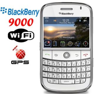 Blackberry Bold 9000 1GB White at T Smartphone Unlocked in Retail Box 