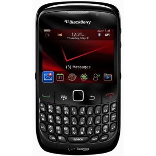 Blackberry Curve 8530 Cell Phone VERIZON WiFi Bluetooth Black   No 
