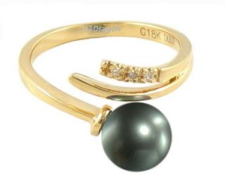 gorgeous 100 % authentic top quality tahitian black pearl and