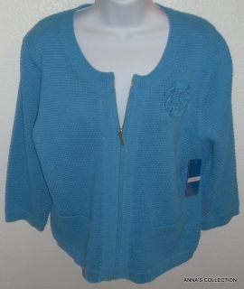 NWT Cable Gauge Bluebell Sweater Size XL