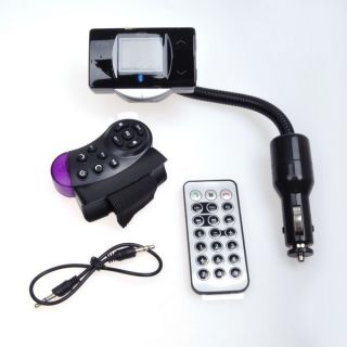 Bluetooth Car Kit FM Transmitter  Player Extend USB SD MMC Card 