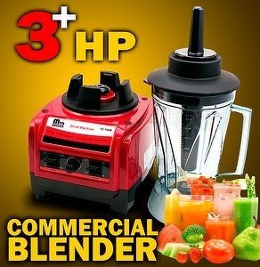 New Pro Commercial Fruit Smoothie Blender Food Mixer Juicer 3HP (Peak 