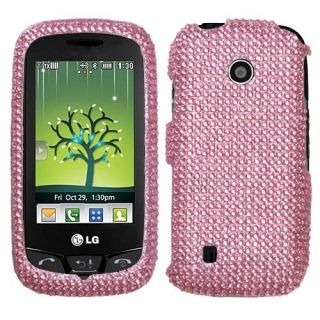 Pink Bling Hard Case Cover for LG Cosmos Touch VN270