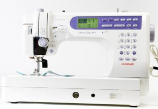 Janome Memory Craft 6500P Professional Sewing Machine Great Condition 