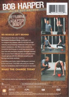 Bob Harper Kettlebell Sculpted Body Exercise DVD New SEALED Fitness 