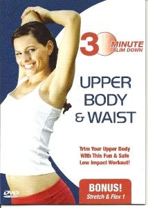 30 Minute Upper Body & Waist Toning Slim Down Workout DVD New