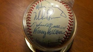 Autographed 1986 Pittsburgh Pirates Team Baseball