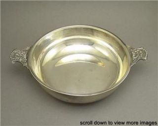   Colombian 925 Sterling Silver Two Handled Bowl T A N Bogota Colombia