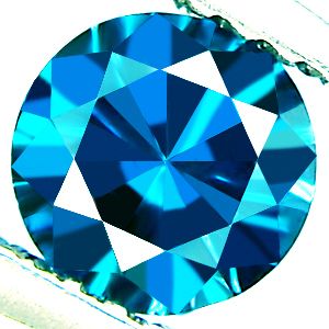   NATURAL ROUND SPARKLING BEST BRIGHT BLUE DIAMOND EARTH MINED DIAMOND