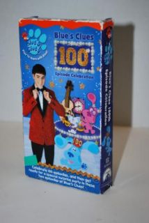 Blues Clues 100th Episode Celebration  VHS kids dog cartoon TV show 