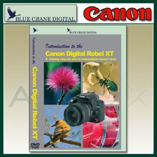 Blue Crane Digital Canon XT 350D DVD EOS Digital Rebel Camera Body 