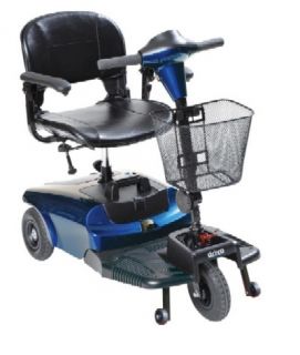Drive S38601 Bobcat 3 Wheel Scooter Break Down Compact Travel Mobility 