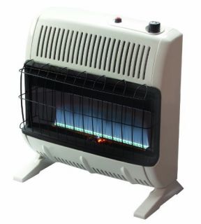 Mr Heater 30 000 BTU Propane Blue Flame Vent Space Heater Winter Room 