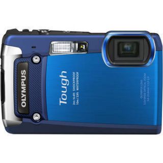 New Olympus Tough TG 820 IHS 12 0 MP Digital Camera Blue