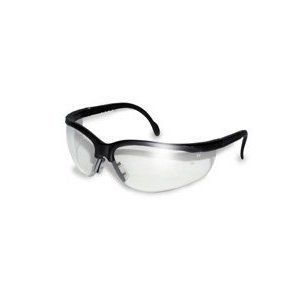 Blue Moon Safety Glasses Black Frame Clear Anti Fog Lenses