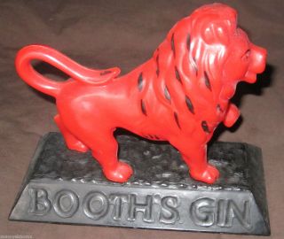  Booths Gin Red Lion Bar Display