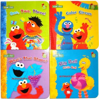 Sesame Street Elmo Friends Little Board Book Set
