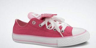 Converse Pink Sneakers All Star Ct Double Tongue Girls Wmns 11 13 2 