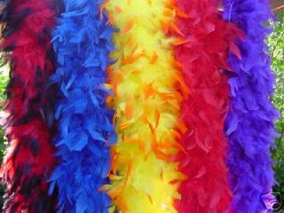  10 Feather Boa Boas 65gm 7ft Best Colors New
