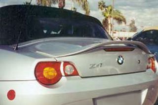 03 08 BMW Z4 Original Standard Rear Wing Spoiler Fiberglass Drill 