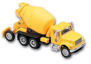 Boley  Cement Mixer Yellow  International 4900 4 Axle 1 87 Scale 
