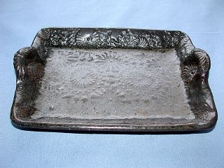 Martin House Pottery NC Signed Hand Made Design Tray