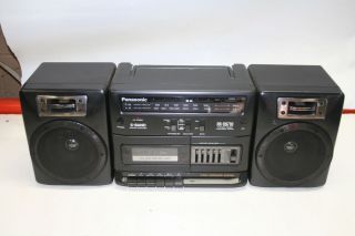 Vintage Panasonic Model RX CS710 Radio Cassette Player Boombox