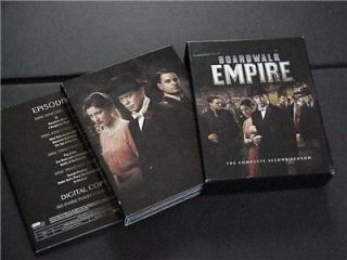 Season Two 2nd Boardwalk Empire DVD Blue Ray Second Season Complete 
