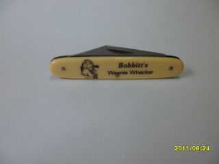  Bobbitt's Weenie Whacker Novelty Knife Black
