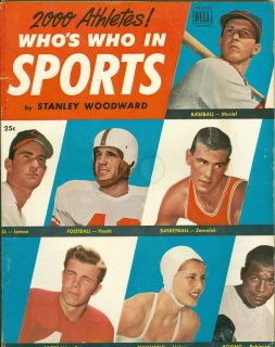   Who in Sports Magazine Issue 2 Stan Musial Bob Lemon P Rizzuto
