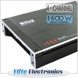 Boss PH4 400 Phantom 4 Channel 1600W Amplifier Car Amp