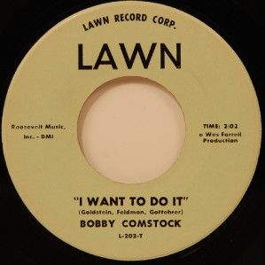 BOBBY COMSTOCK 45 LAWN M  63 R&B LETS STOMP / I WANT