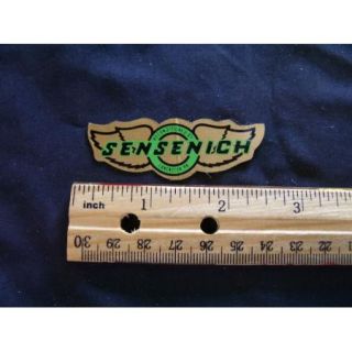 Sensenich Reconditioned Propeller Prop Sticker Decal