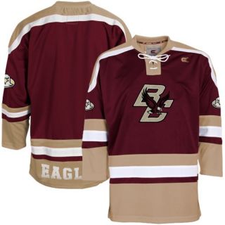 click an image to enlarge boston college eagles maroon hockey jersey 