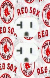  Boston Red Sox Outlet Plate Cover