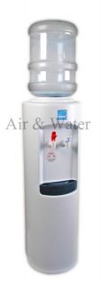 New White Cold Bottled Water Full Size Cooler Dispenser