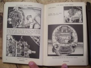 Original 1944 Boeing B 29 Superfortress Engine Change Flight Manual 