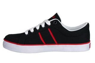 Polo Ralph Lauren Mens Shoes Bolingbrook Black Canvas Sneakers Sz 9 M 